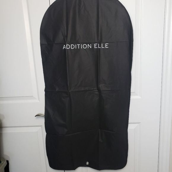 Addition Elle NEW 3 Vinyl Zippered Black Garment Bags Pack of 3 - Picture 1 of 5